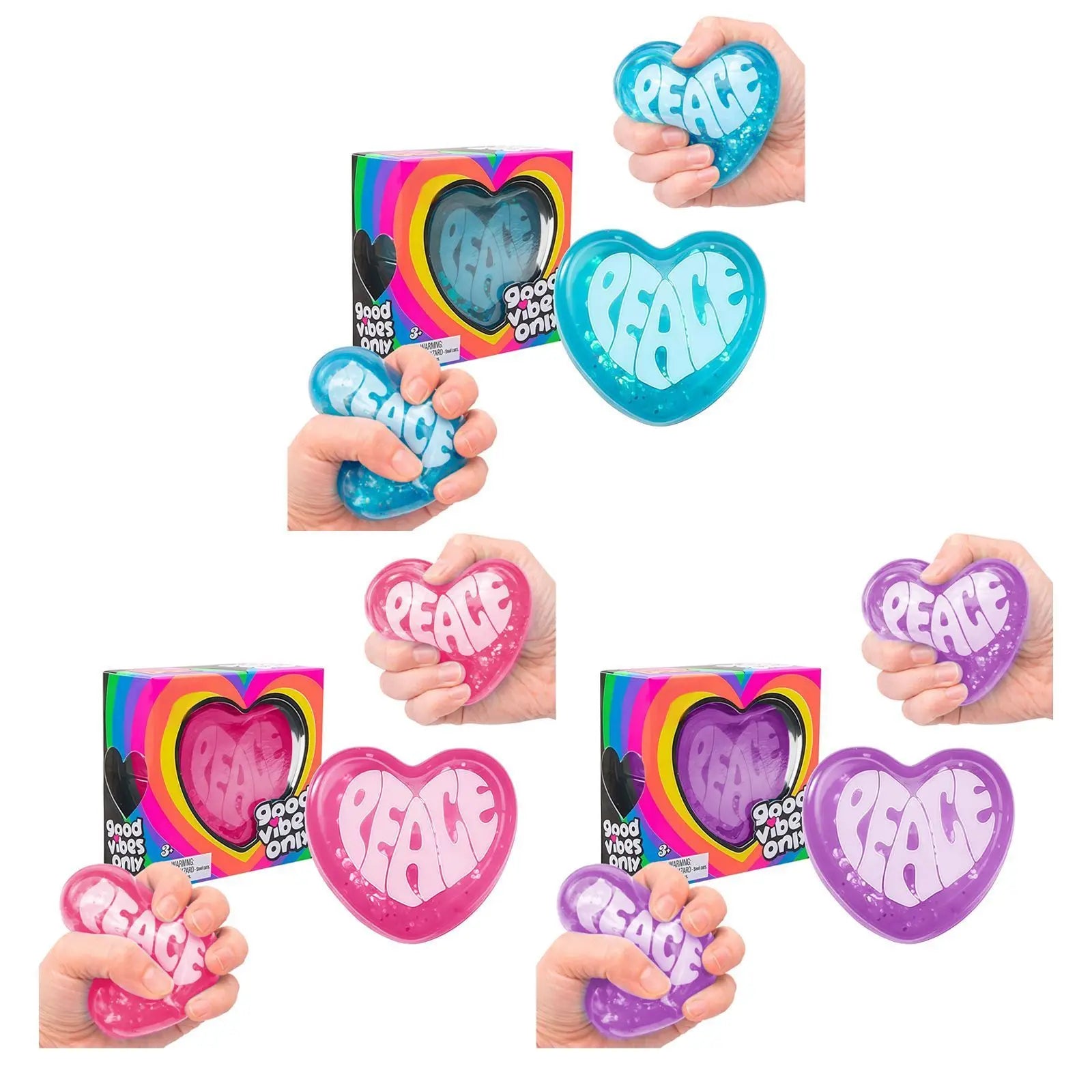 Needoh Heart Squishy Toy