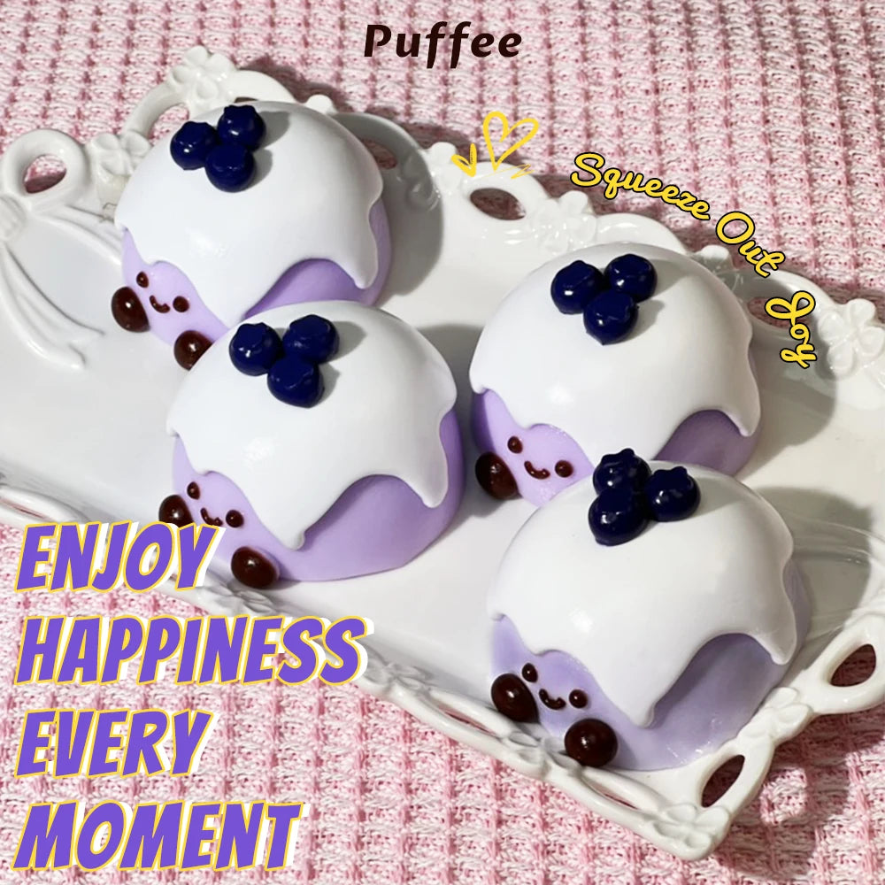 Sticky JC Blueberry Cake  Squishy Toy