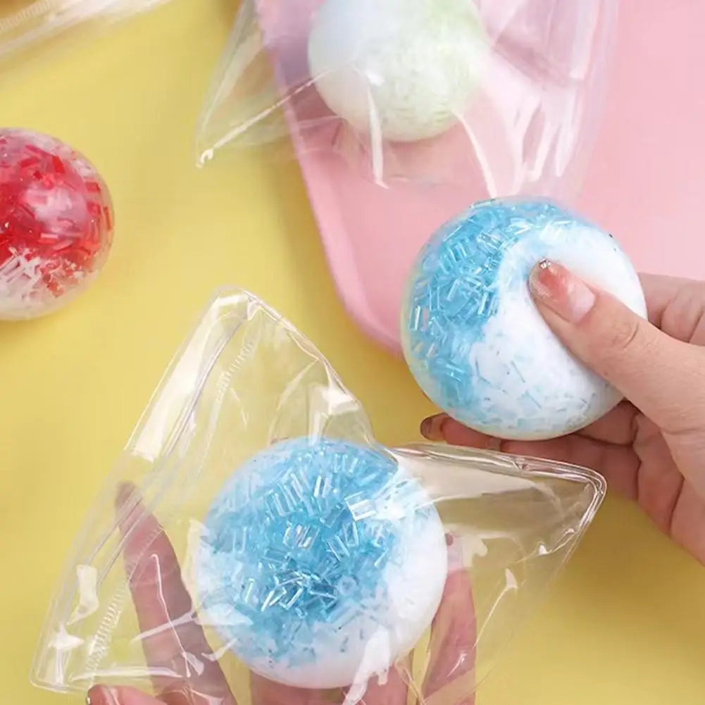 Crystal Clear Calm: Ice Cracked Crispy Squishy