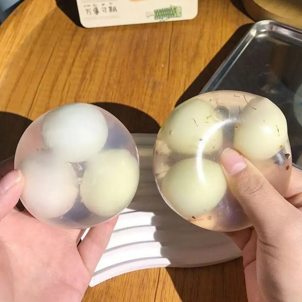 Sweet & Crunchy Zen: Tangyuan Balls Squishy Toy