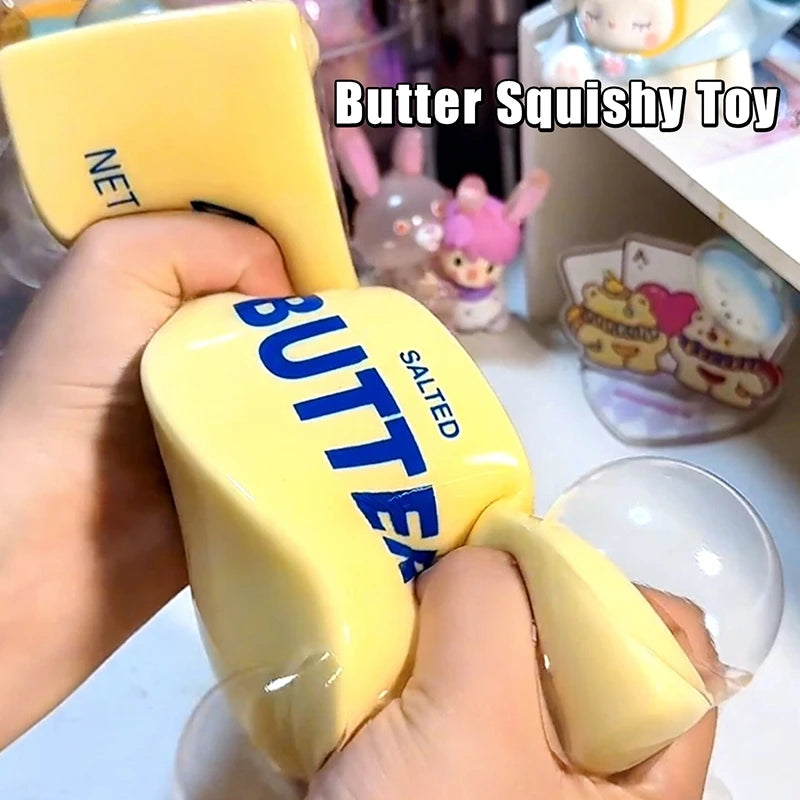 Slice Away Stress: Butter Sticks Squishy
