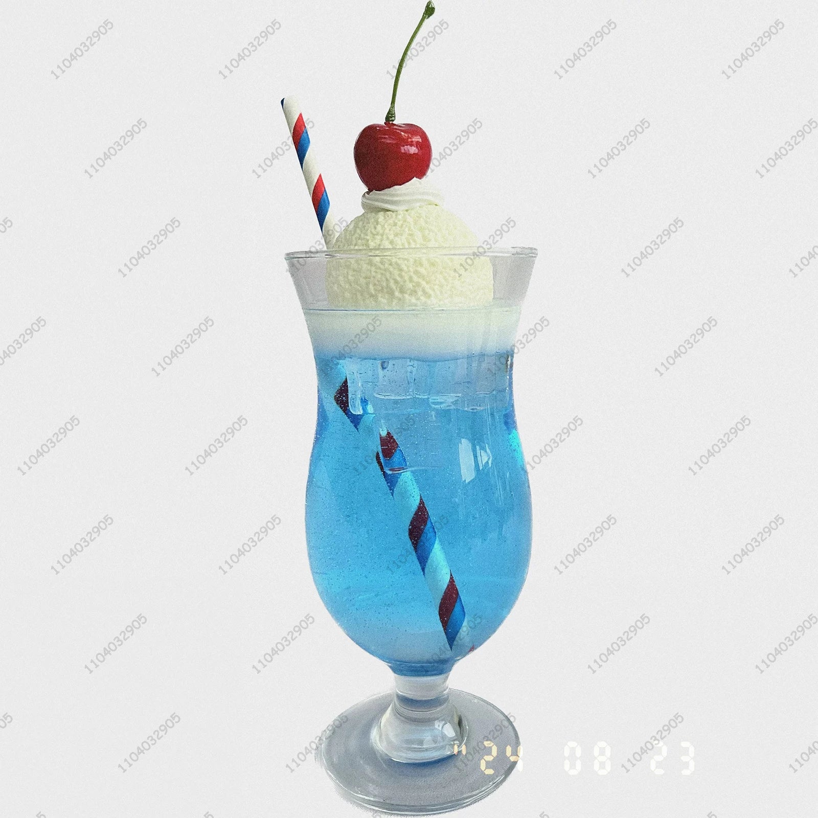 Blue Soda Drink Squishy