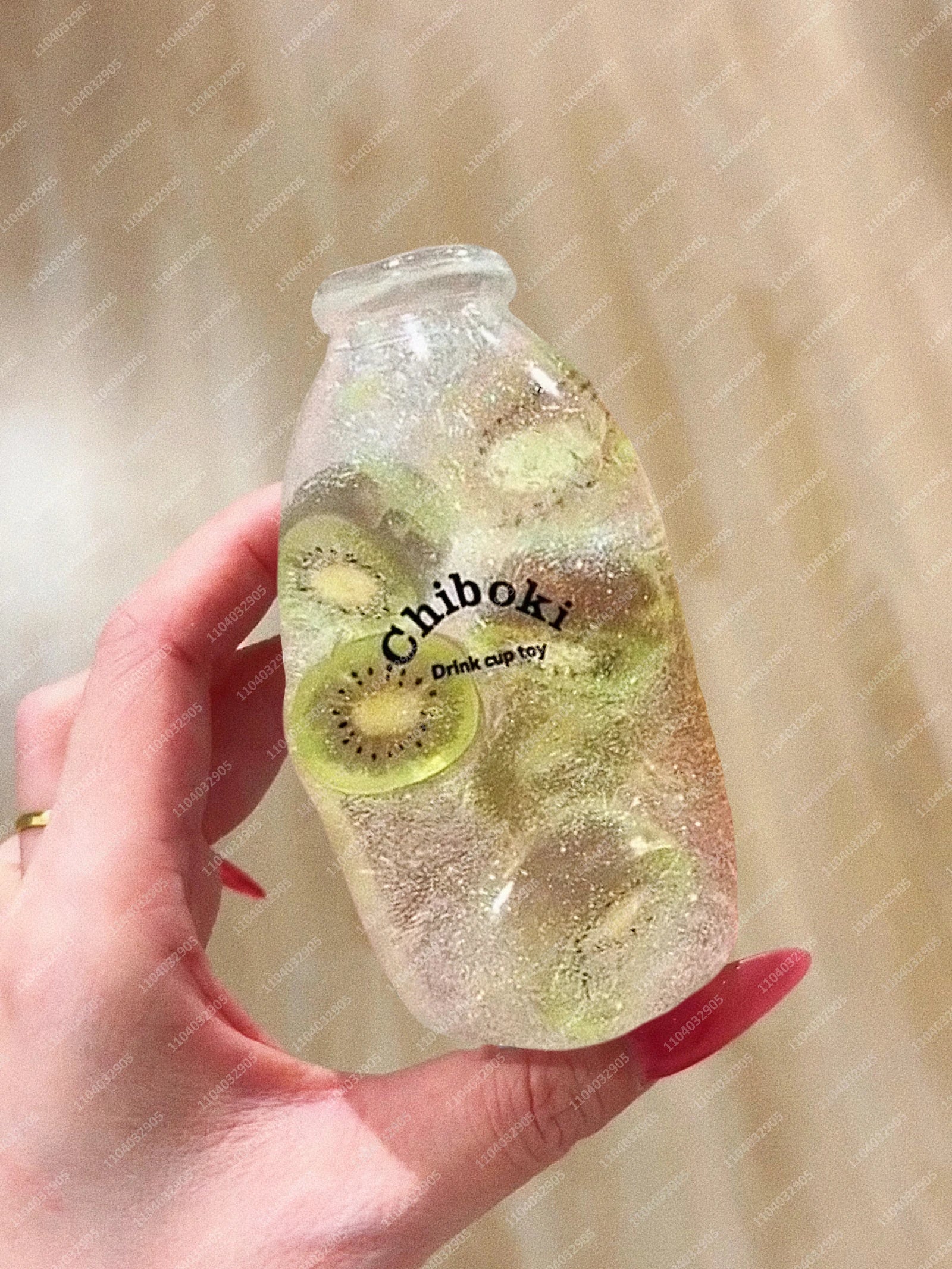 Fruit  Bottle Transparent Fidget toy