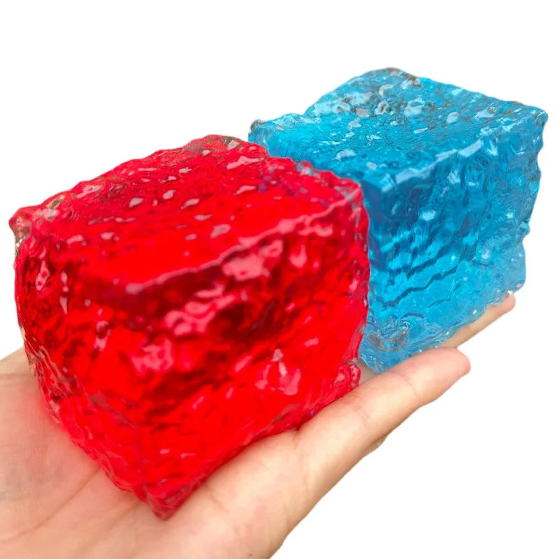 Crystal Cool: Squishy Ice Skin Maltose Fidget Toy