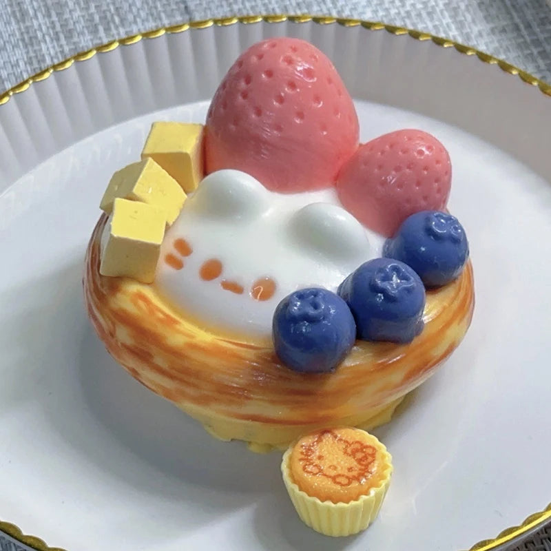 Sweet Cravings: Apple & Strawberry Egg Tart Squishy