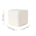 Cloud-Soft Comfort: Squishy Milk White Tofu Toy