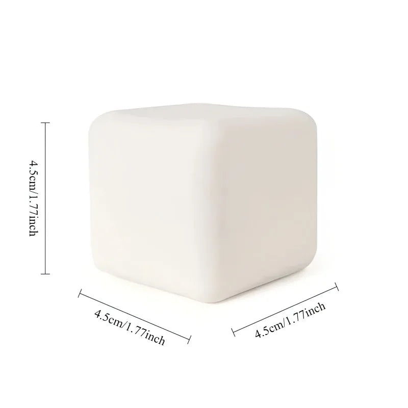 Cloud-Soft Comfort: Squishy Milk White Tofu Toy