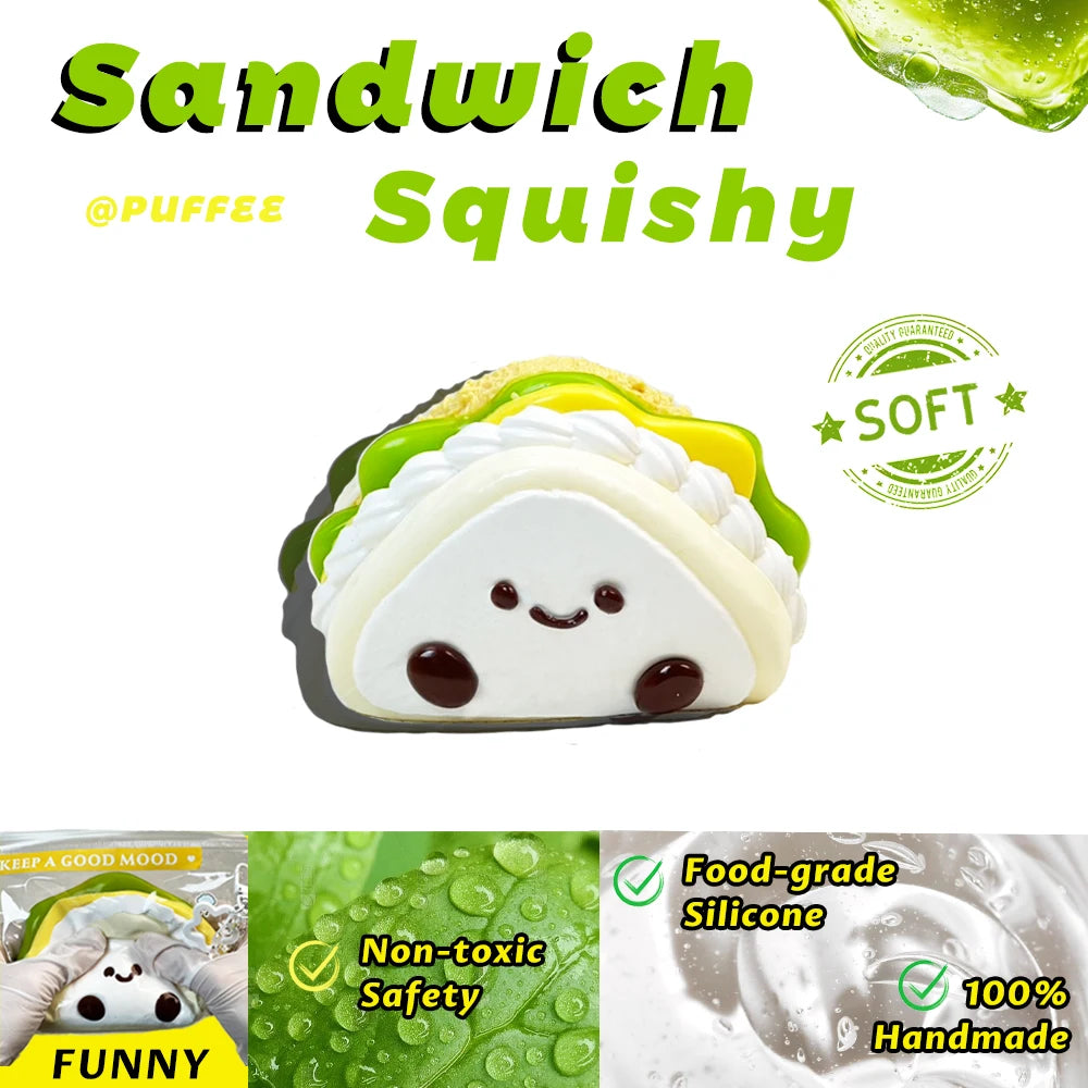 Sandwich Handmade Sticky Squishy