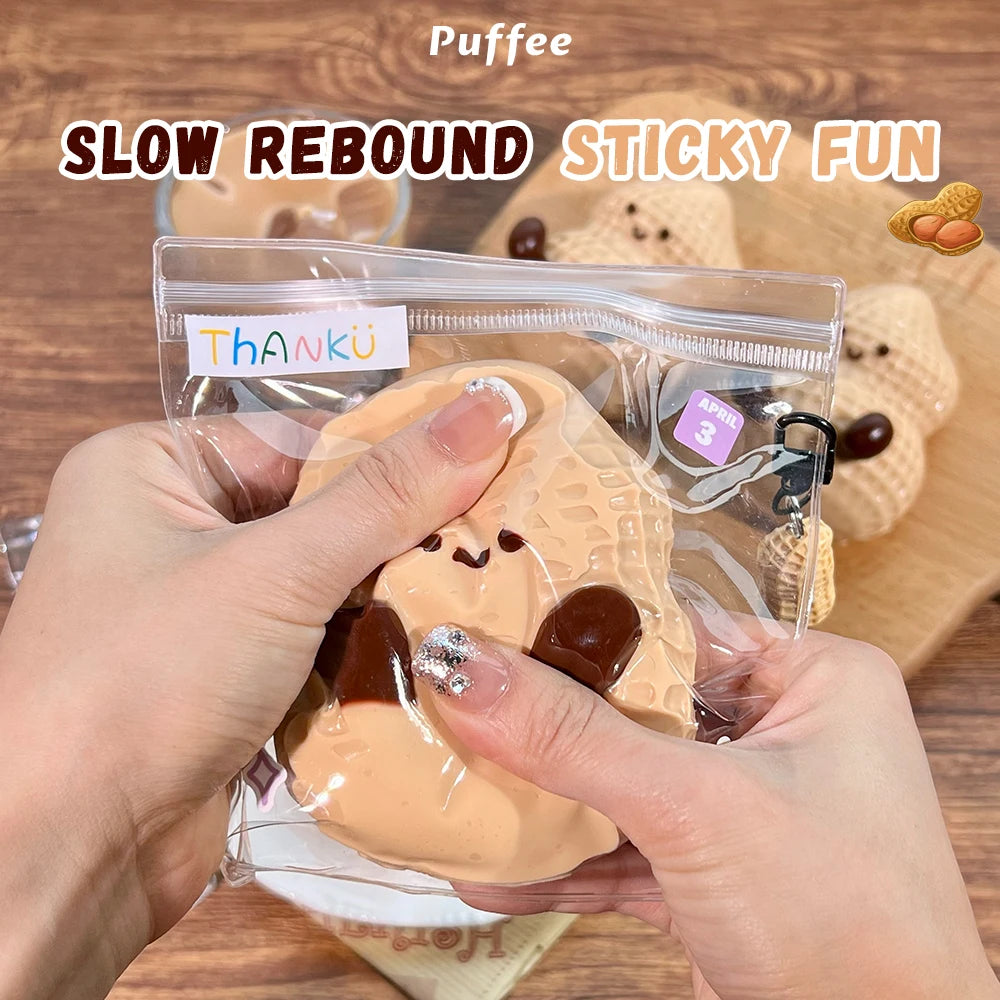 Peanut Soft Squishy Stress Toy