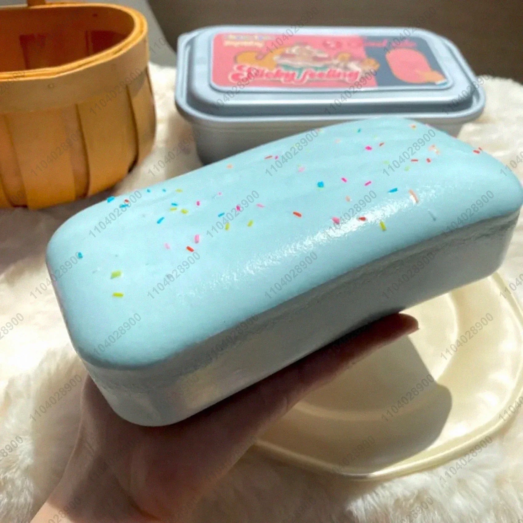 Creamy Box Squishy Fidget Toy for Stress Relief