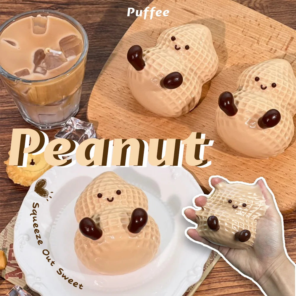 Peanut Soft Squishy Stress Toy