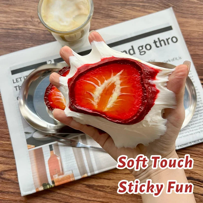 Creamy Strawberry Stress Squishy